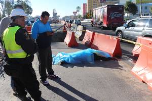 Matan a empleado de seguridad en obras del segundo piso de la autopista