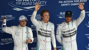Nico Rosberg se quedó con el GP de Brasil