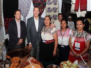 RMV y Nuria Sanz inauguran el Segundo Foro Mundial de la Gastronomía Mexicana