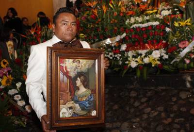 Músicos de Puebla festejan a su patrona Santa Cecilia