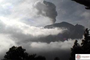 Popocatépetl presenta 170 exhalaciones y 21 eventos explosivos