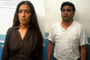 Pareja roba bebé a mujer indígena que pedía limosna en Puebla