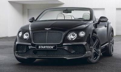 Bentley Continental GTC presenta modificación de lujo