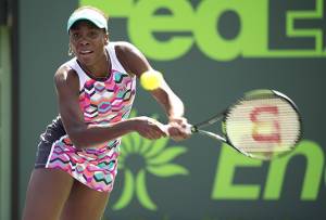 Venus Williams avanzó a cuartos de final del Abierto de Miami