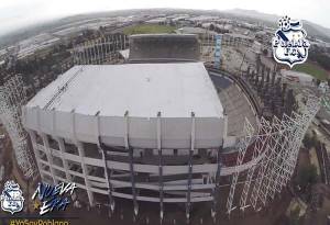 VIDEO: Desde el aire, el Puebla FC presume avances del nuevo estadio Cuauhtémoc
