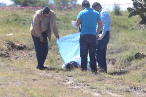 Hallan cadáver de hombre amordazado en la zona de Valsequillo