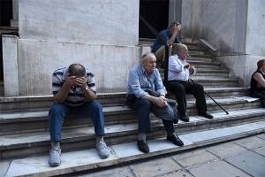 VIDEO: Así se vivió el primer día de “corralito” en Grecia