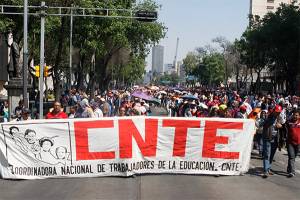 CNTE colapsa el DF en tercer día de protestas sobre Reforma