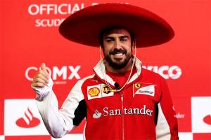 F-1: Fernando Alonso recorridó el autódromo Hermanos Rodríguez