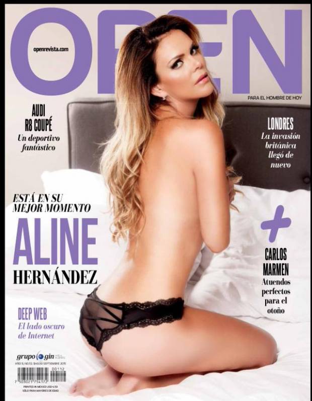 VIDEO: Aline Hernández, la sensual portada de Open en septiembre