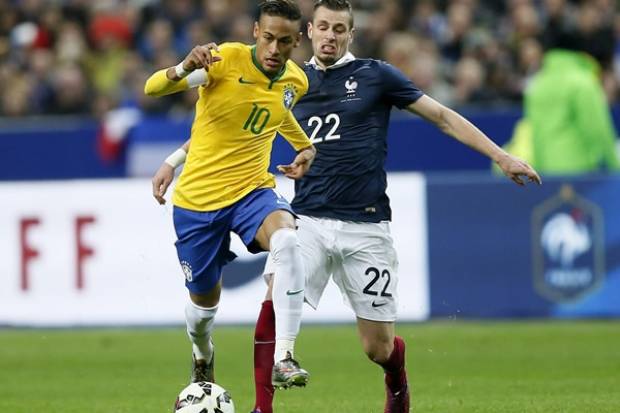 Brasil &quot;bailó&quot; a Francia 3-1 a domicilio en partido amistoso