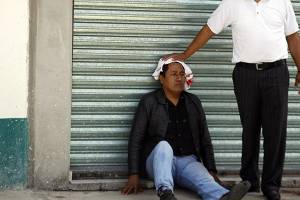 Reportan enfrentamientos en distritos 5 y 7 de Puebla; hay 12 heridos