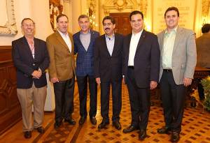 Alcalde de Puebla se reúne con miembros del comité ejecutivo de la Concanaco-Servytur