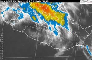 Continuarán tormentas y granizadas en Puebla por baja presión