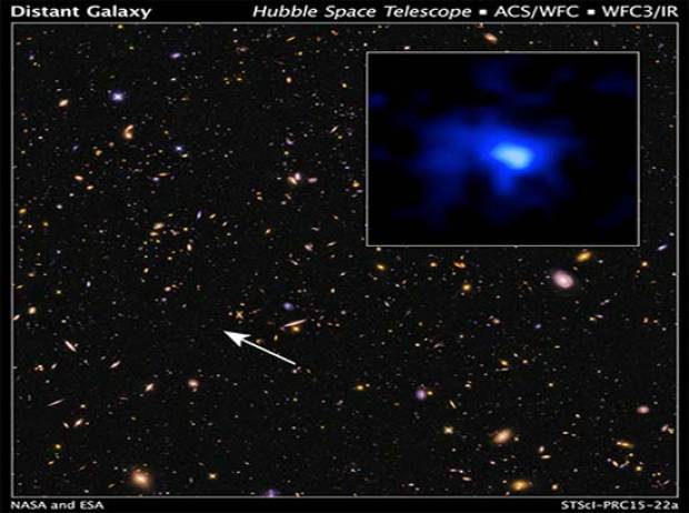 Científicos descubren la galaxia más distante a la Tierra