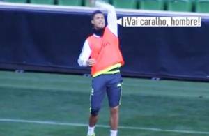VIDEO: Cristiano Ronaldo explota contra Rafa Benítez en entrenamiento del Real Madrid
