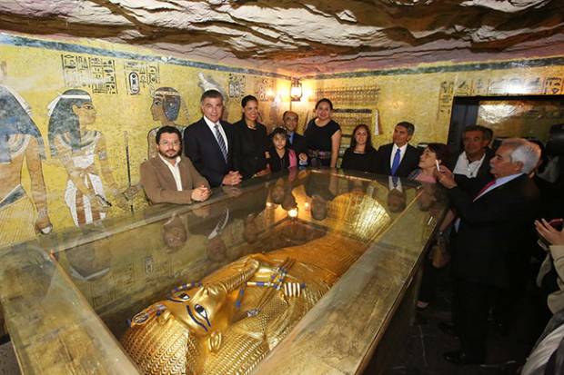 VIDEO: Inauguran exposición “Tutankamón la Tumba” en Puebla
