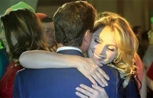 Divulgan foto de Peña Nieto bailando con su esposa en una fiesta