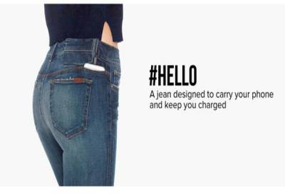 Estos pantalones cargan la pila tu celular