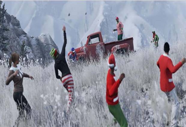 Rockstar anuncia festividades de fin de año para GTA V