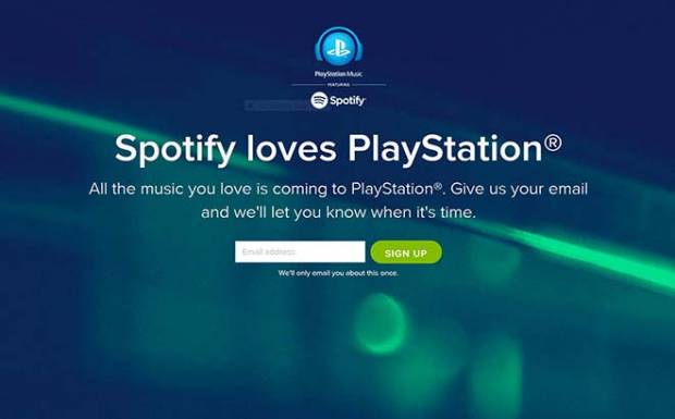 Sony confirma acuerdo entre Spotify y PlayStation