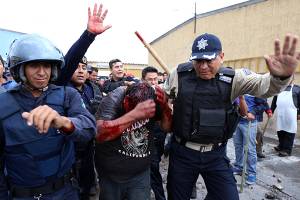 PGJ Puebla inicia averiguación previa por violencia en Mercado Hidalgo