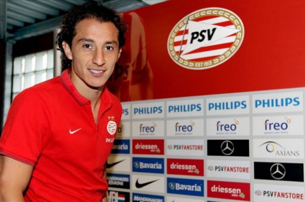 Andrés Guardado quiere quedarse en el PSV Eindhoven