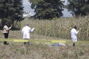 Hallan cadáver de una mujer en San Martín Texmelucan