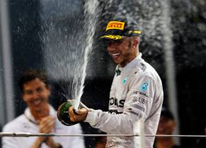 Lewis Hamilton, bicampeón de la Fórmula 1