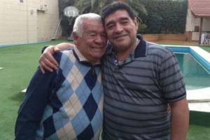 Murió Don Diego, padre de Maradona