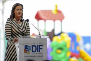 Martha Erika Alonso rinde su cuarto informe como presidenta del SEDIF Puebla
