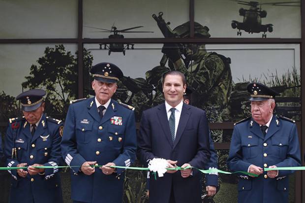 RMV agradece al Ejército Mexicano apoyo incondicional para Puebla
