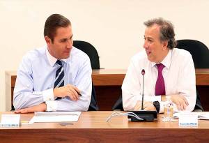 Moreno Valle se reúne con el secretario de Desarrollo Social, José Antonio Meade