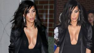FOTOS: Kim Kardashian presume espectacular escote