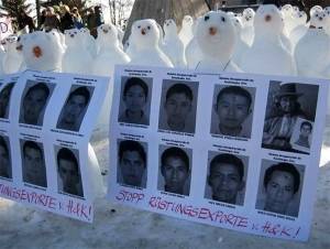 FOTOS: Demandan justicia por Ayotzinapa en varios países
