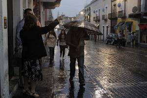 Seguirán lluvias fuertes y granizadas en Puebla este fin de semana