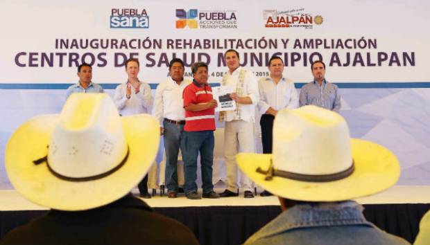 RMV inaugura obra de infraestructura en la Sierra Negra de Puebla por 22 mdp