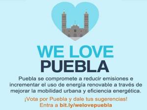 Puebla busca ser Capital Global de la Hora del Planeta