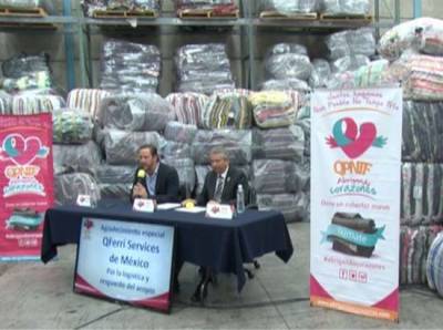Campaña &quot;Que Puebla No Tenga Frío&quot; recauda 71 mil 382 cobertores nuevos