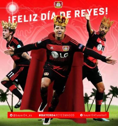 Chicharito, uno de los Reyes Magos del Bayer Leverkusen
