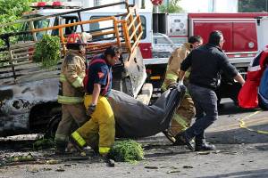 FOTOS: Cinco muertos, saldo de colisión en la carretera Puebla-Atlixco