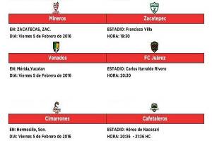 Cuatro partidos ponen en marcha la J5 del Ascenso MX