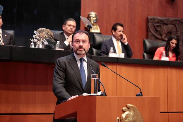 México no negociará TLCAN “como acusado”: Videgaray