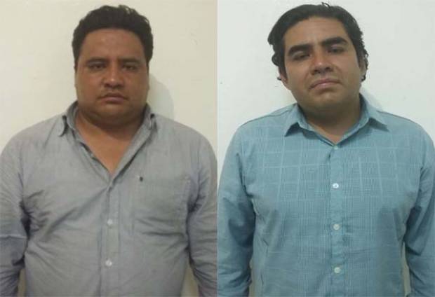 Dos detenidos por llamar a servicios de emergencia y simular robo a cuentahabiente en Puebla