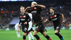 Leverkusen sacó triunfo por 1-0 ante Tottenham en la Champions
