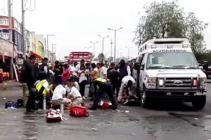 FOTOS: Muere ladrón en atraco a comerciante en la Central de Abasto de Puebla