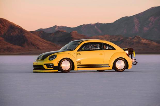 Volkswagen Beetle, el automóvil más rápido de la historia
