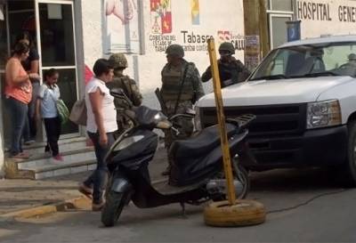 Ejército se moviliza en Tabasco donde “vieron” a El Chapo Guzmán