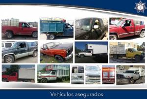 Localizaron 18 vehículos con más de 15 mil litros de combustible robado en Puebla