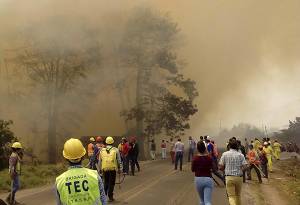 Sólo 25 de 217 municipios de Puebla, preparados ante incendios forestales
